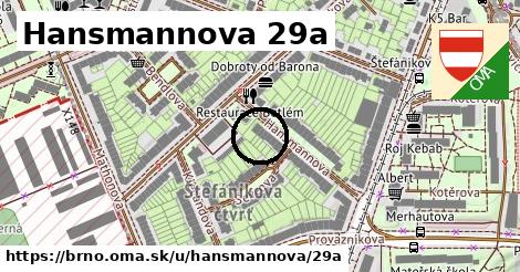 Hansmannova 29a, Brno