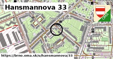 Hansmannova 33, Brno