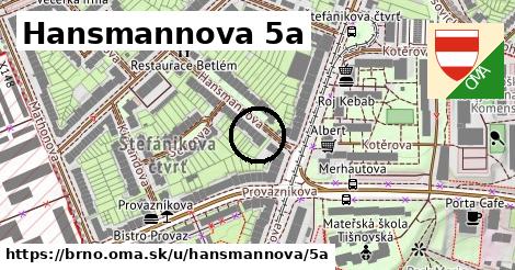 Hansmannova 5a, Brno