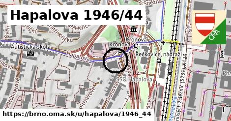 Hapalova 1946/44, Brno