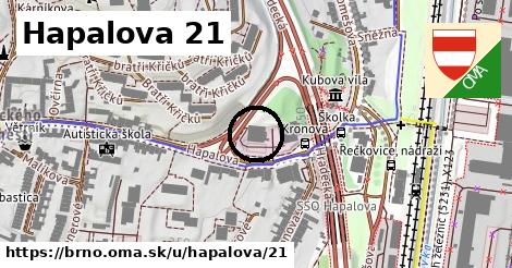 Hapalova 21, Brno