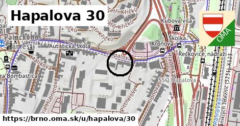 Hapalova 30, Brno