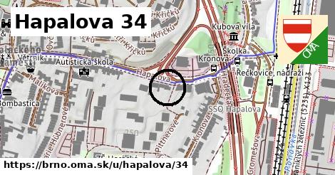 Hapalova 34, Brno