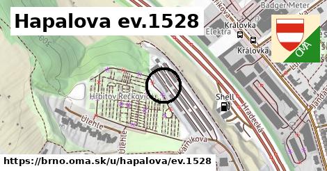 Hapalova ev.1528, Brno