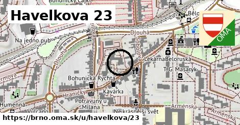 Havelkova 23, Brno