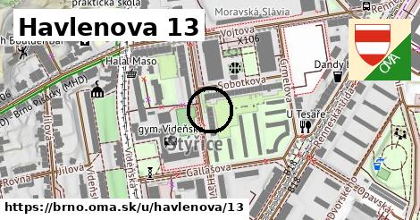 Havlenova 13, Brno