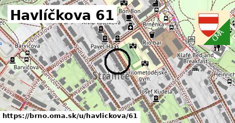 Havlíčkova 61, Brno