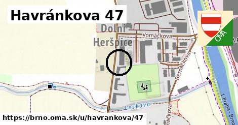 Havránkova 47, Brno