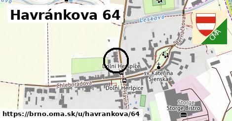 Havránkova 64, Brno