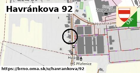 Havránkova 92, Brno