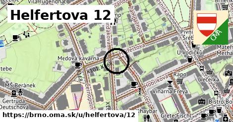 Helfertova 12, Brno