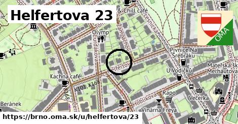 Helfertova 23, Brno