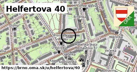 Helfertova 40, Brno