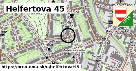Helfertova 45, Brno