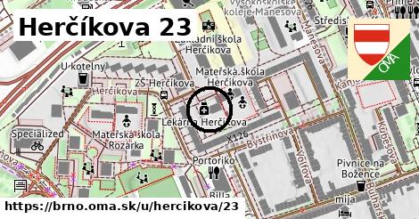 Herčíkova 23, Brno