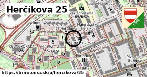 Herčíkova 25, Brno