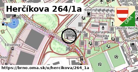 Herčíkova 264/1a, Brno