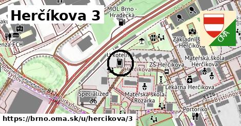 Herčíkova 3, Brno