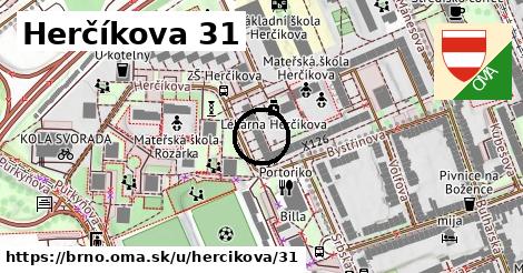 Herčíkova 31, Brno