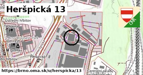 Heršpická 13, Brno