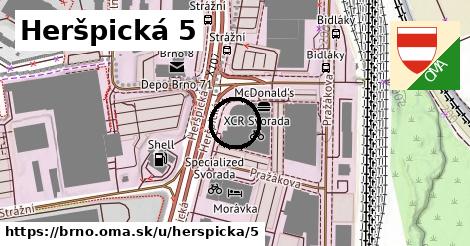 Heršpická 5, Brno