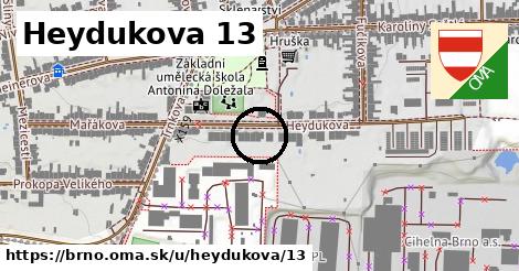 Heydukova 13, Brno