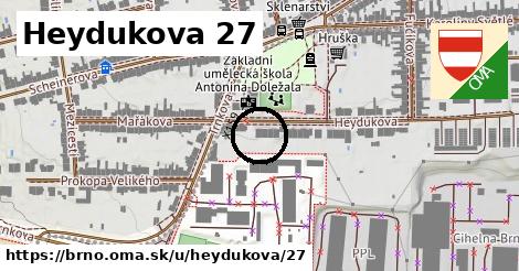 Heydukova 27, Brno