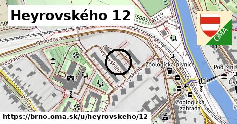 Heyrovského 12, Brno