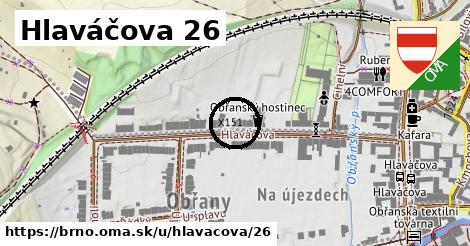 Hlaváčova 26, Brno