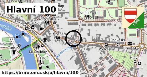 Hlavní 100, Brno