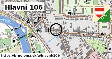 Hlavní 106, Brno