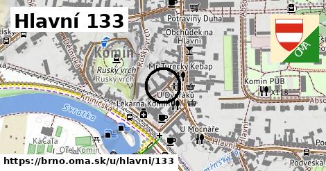 Hlavní 133, Brno