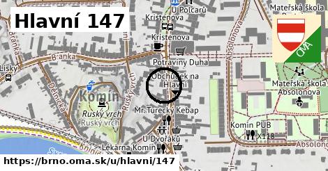 Hlavní 147, Brno