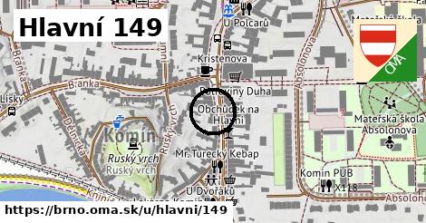 Hlavní 149, Brno