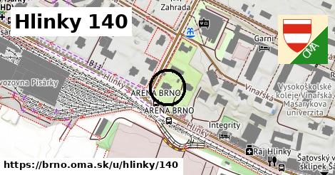 Hlinky 140, Brno