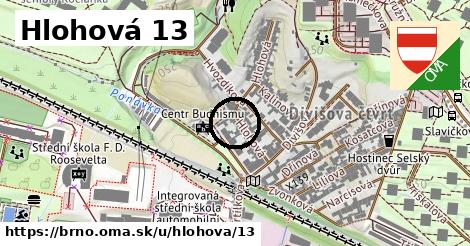 Hlohová 13, Brno