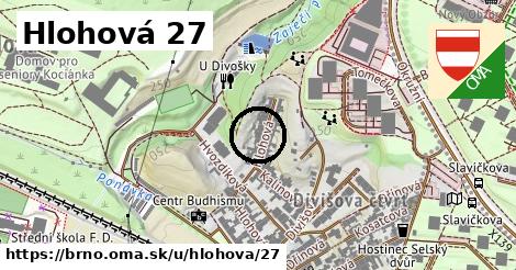 Hlohová 27, Brno