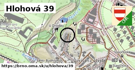 Hlohová 39, Brno