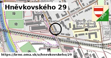 Hněvkovského 29, Brno