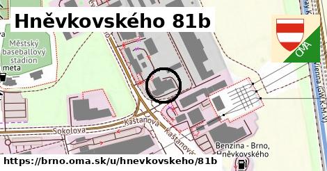 Hněvkovského 81b, Brno