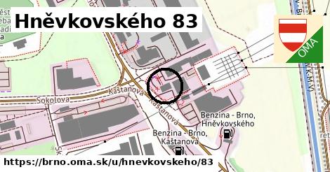 Hněvkovského 83, Brno