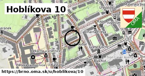 Hoblíkova 10, Brno