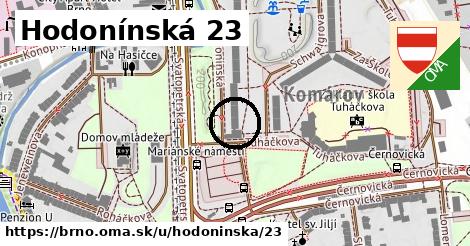 Hodonínská 23, Brno