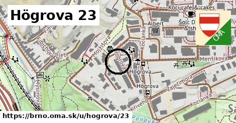 Högrova 23, Brno