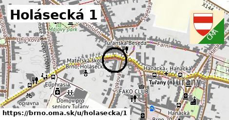 Holásecká 1, Brno