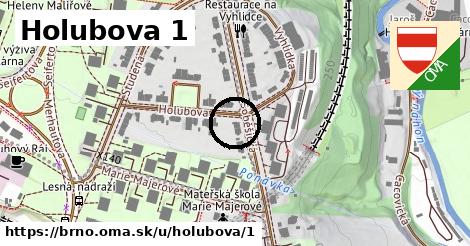 Holubova 1, Brno