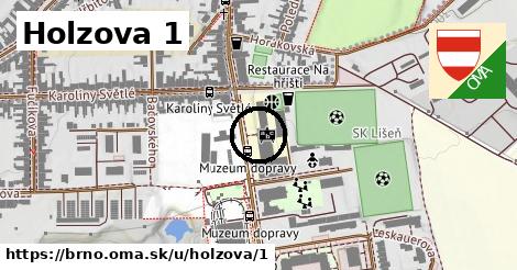 Holzova 1, Brno