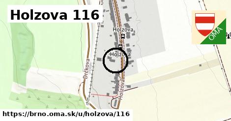Holzova 116, Brno
