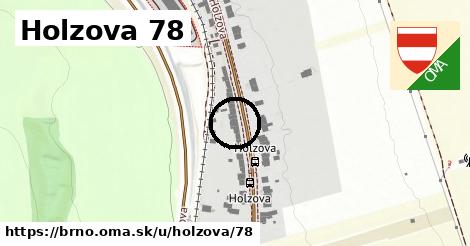 Holzova 78, Brno