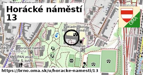 Horácké náměstí 13, Brno